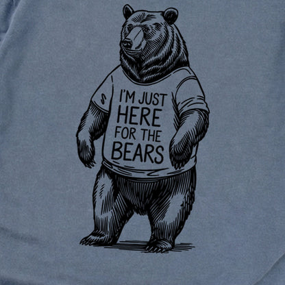 I'm Just Here for the Bears Premium Long Sleeve