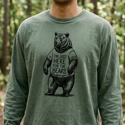 I'm Just Here for the Bears Premium Long Sleeve