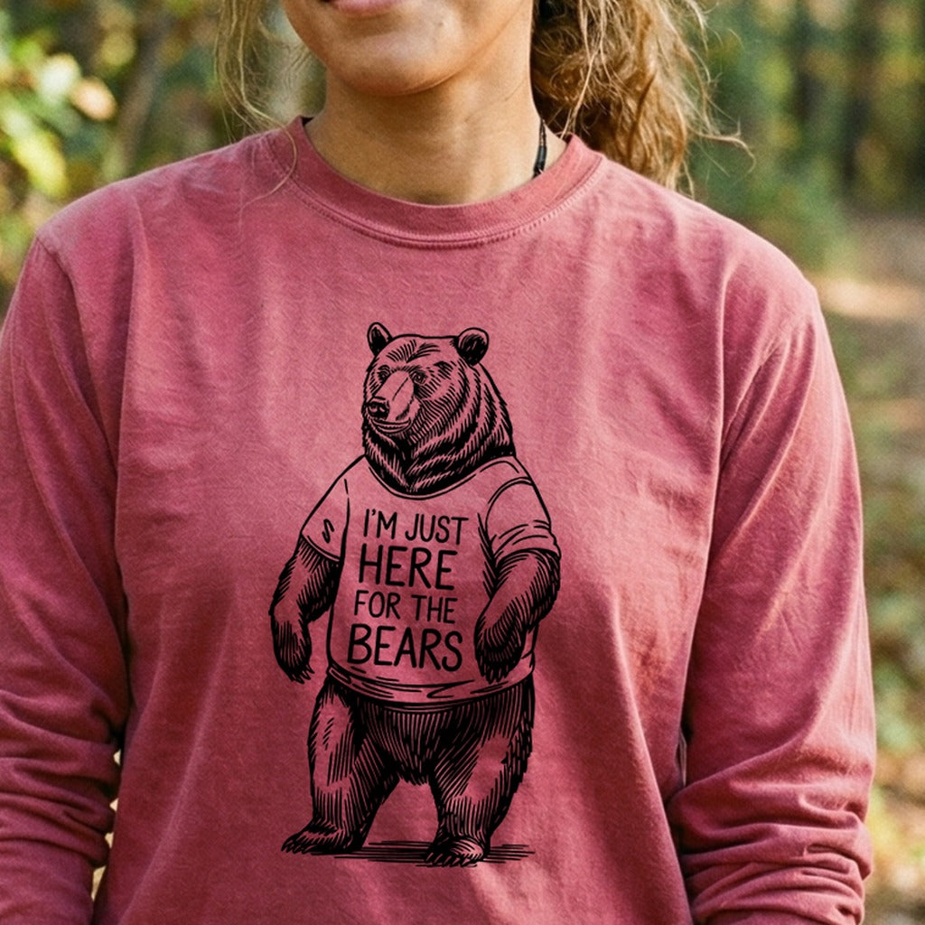 I'm Just Here for the Bears Premium Long Sleeve