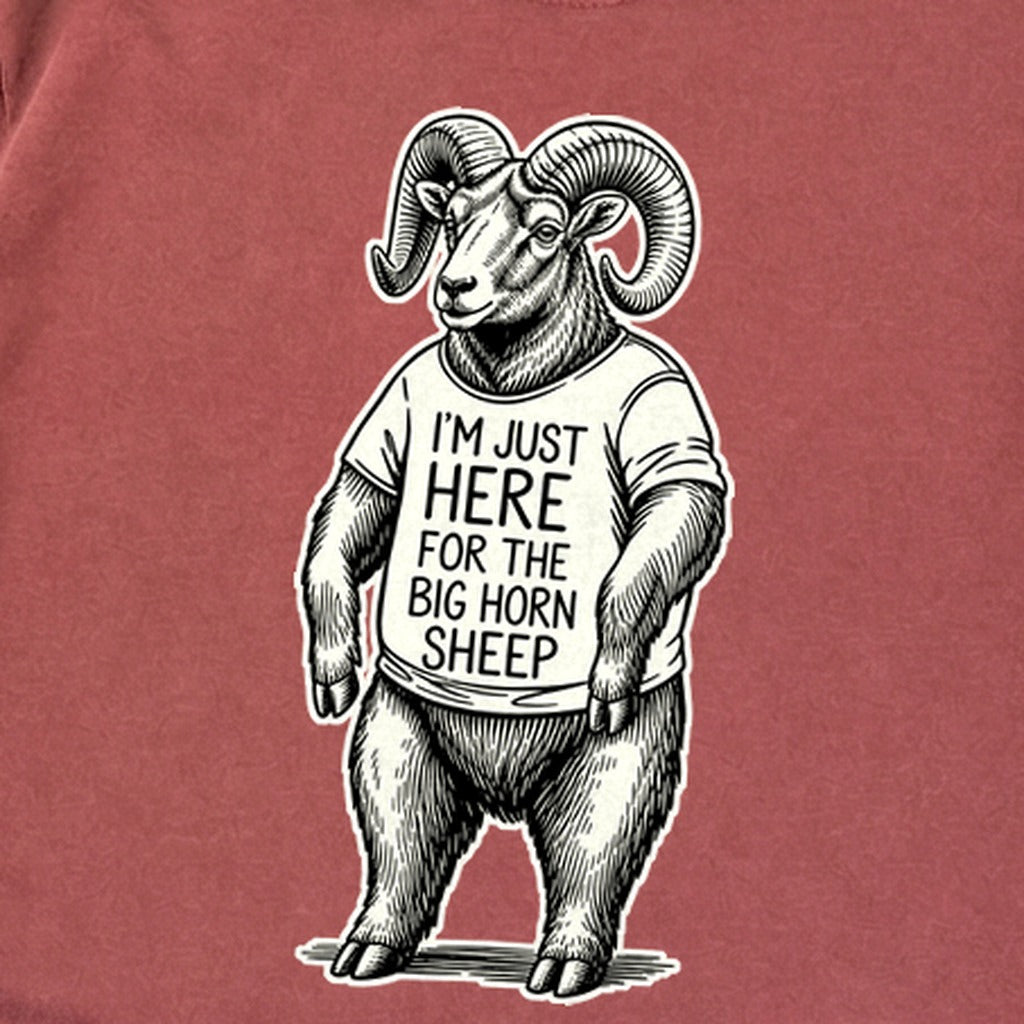 I'm Just Here for the Big Horn Sheep Premium Long Sleeve