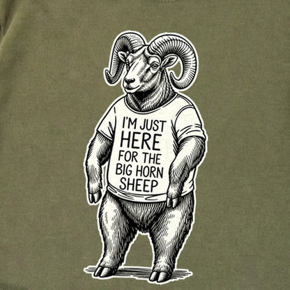 I'm Just Here for the Big Horn Sheep Premium Long Sleeve
