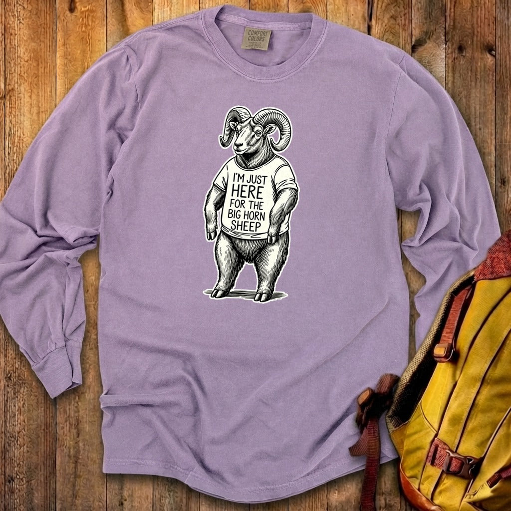 I'm Just Here for the Big Horn Sheep Premium Long Sleeve
