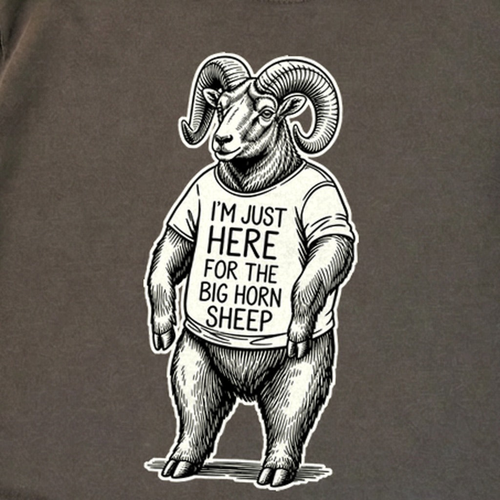 I'm Just Here for the Big Horn Sheep Premium Long Sleeve