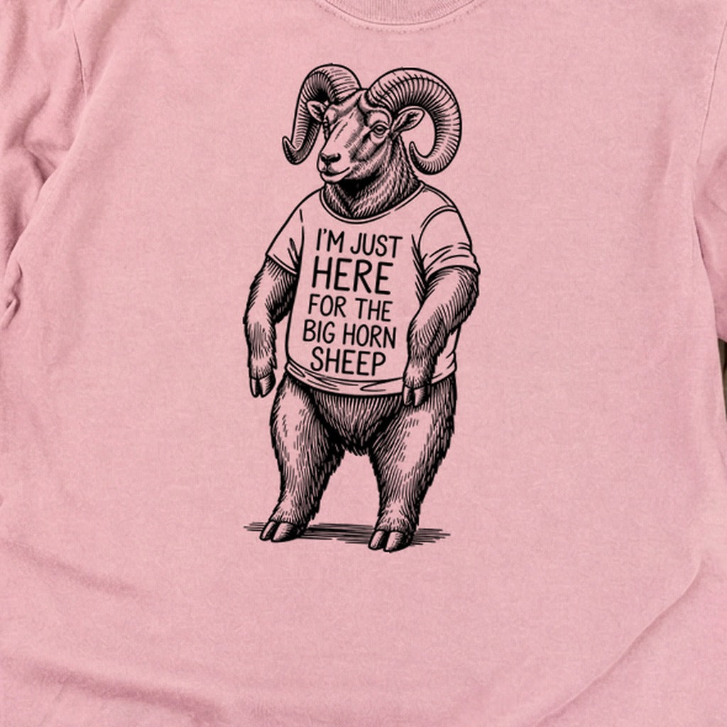 I'm Just Here for the Big Horn Sheep Premium Long Sleeve