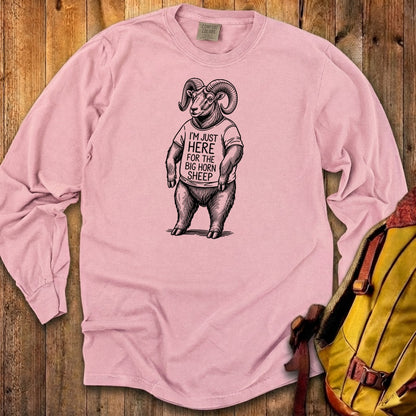 I'm Just Here for the Big Horn Sheep Premium Long Sleeve
