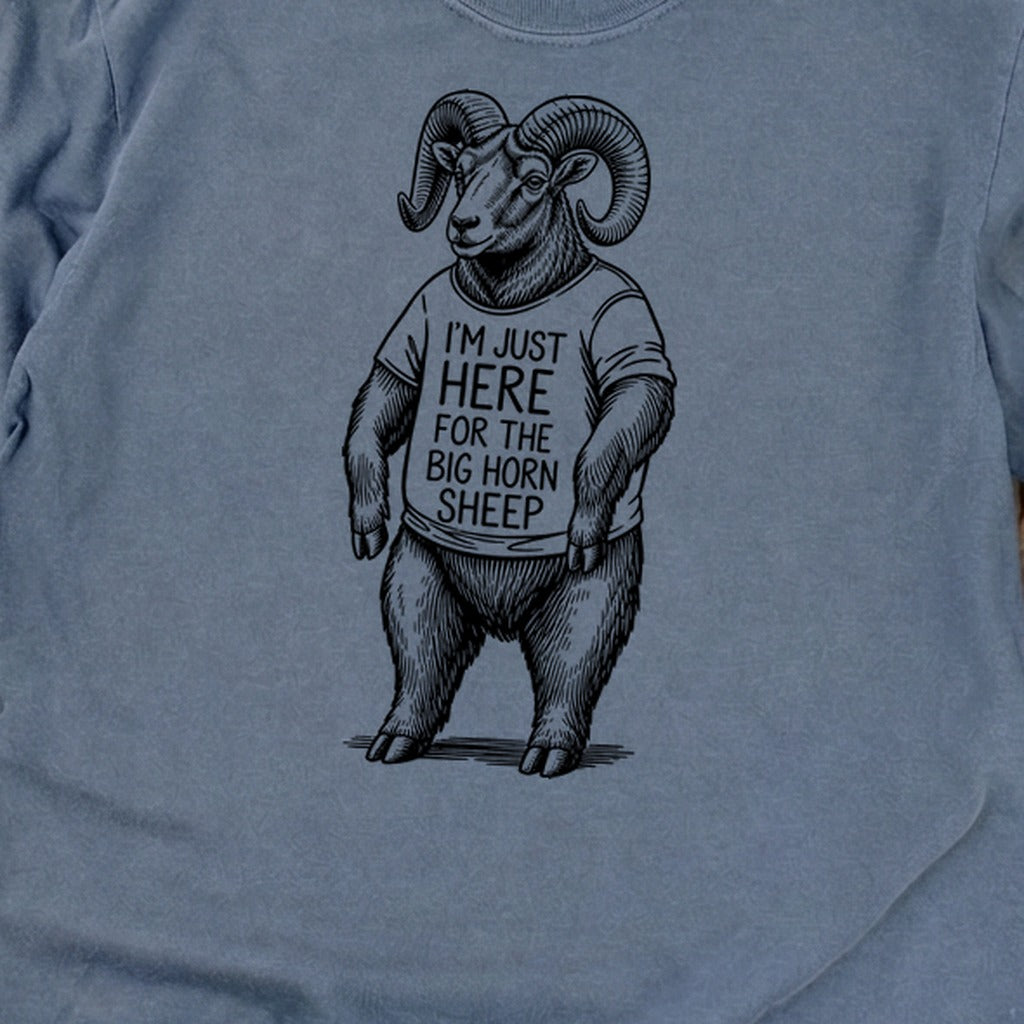 I'm Just Here for the Big Horn Sheep Premium Long Sleeve