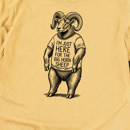 I'm Just Here for the Big Horn Sheep Premium Long Sleeve