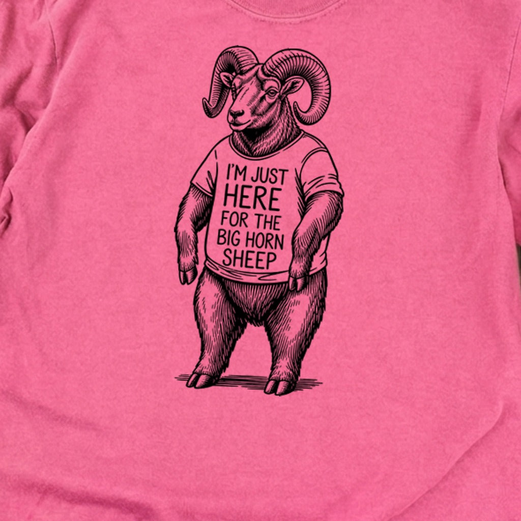 I'm Just Here for the Big Horn Sheep Premium Long Sleeve