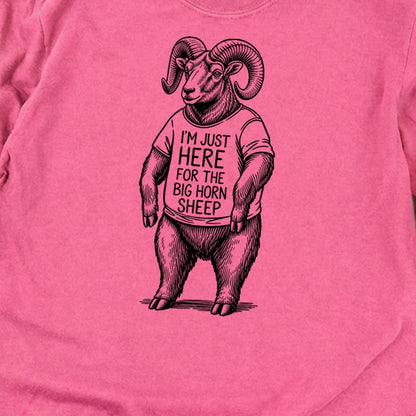 I'm Just Here for the Big Horn Sheep Premium Long Sleeve
