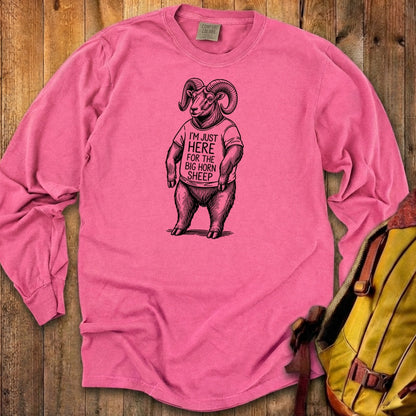 I'm Just Here for the Big Horn Sheep Premium Long Sleeve