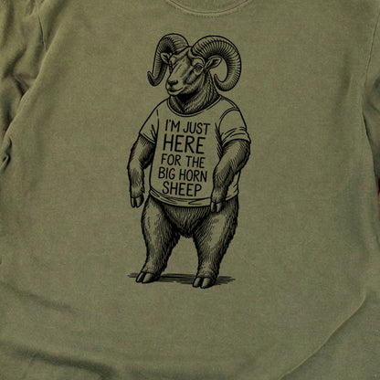 I'm Just Here for the Big Horn Sheep Premium Long Sleeve