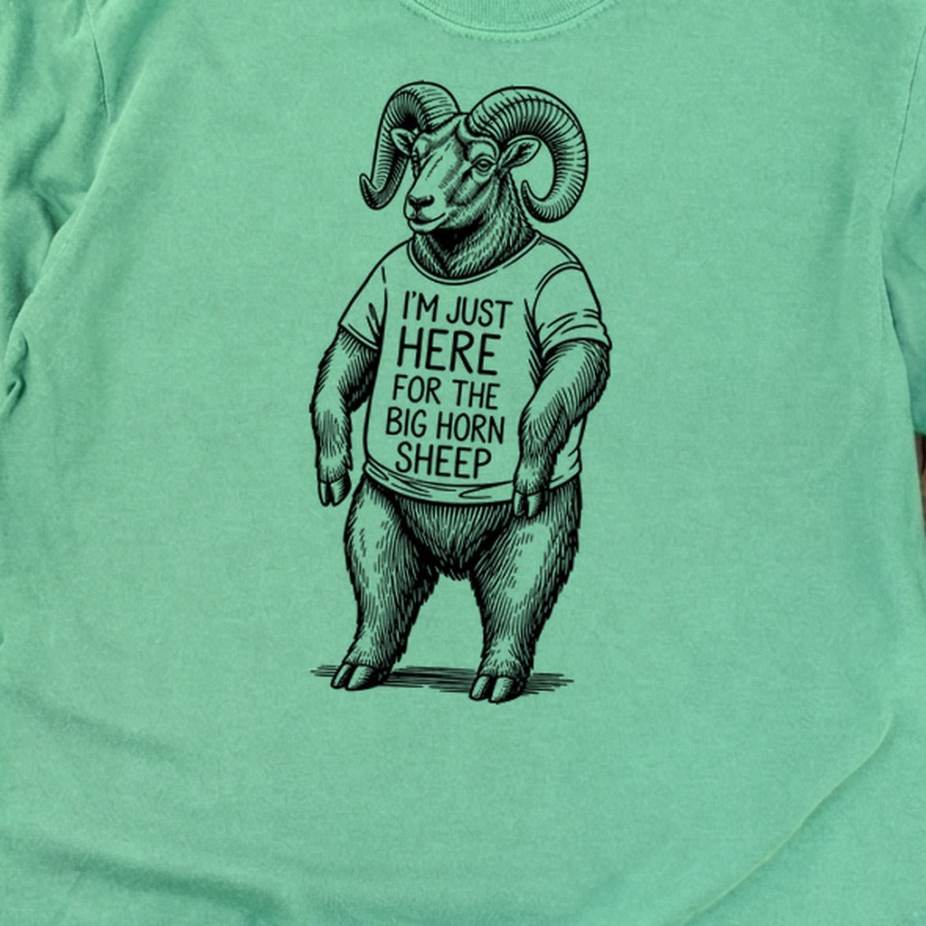I'm Just Here for the Big Horn Sheep Premium Long Sleeve