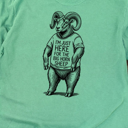 I'm Just Here for the Big Horn Sheep Premium Long Sleeve