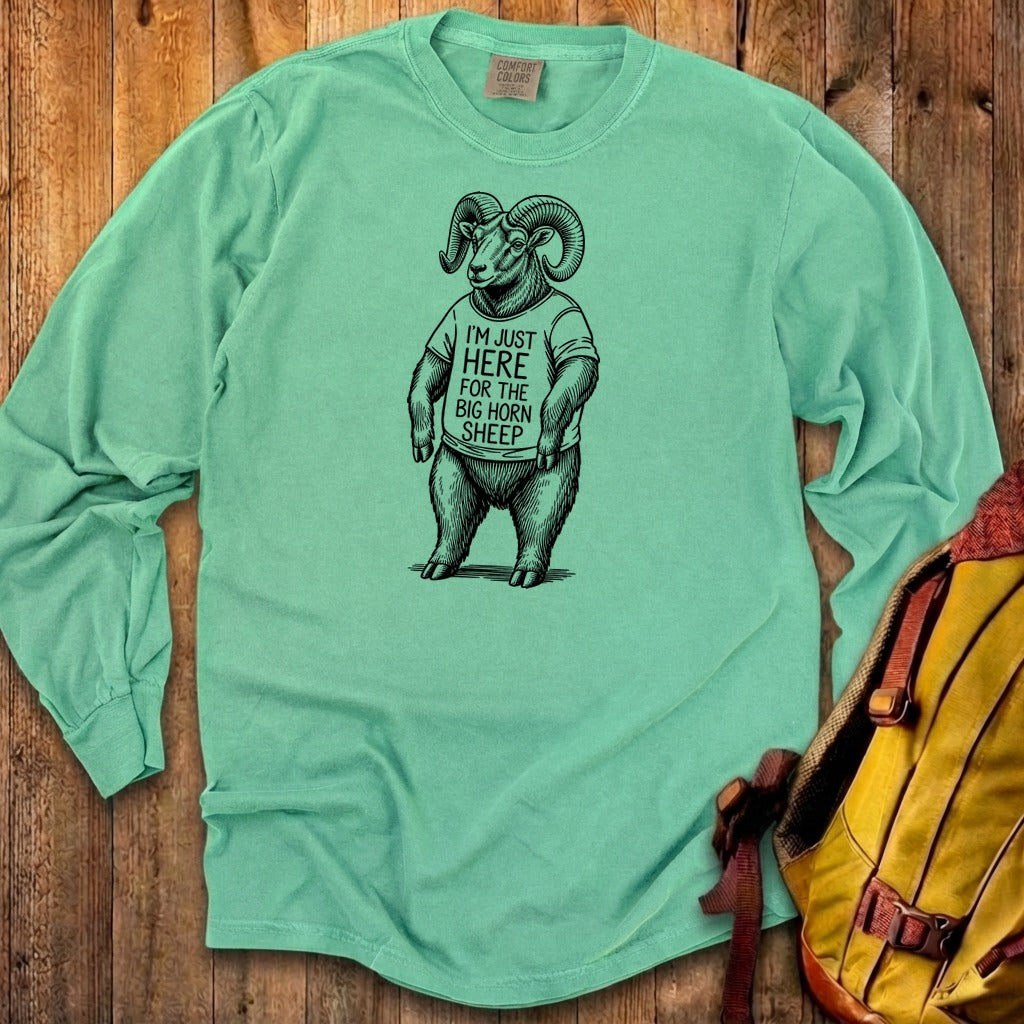 I'm Just Here for the Big Horn Sheep Premium Long Sleeve
