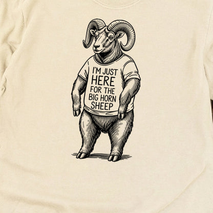 I'm Just Here for the Big Horn Sheep Premium Long Sleeve