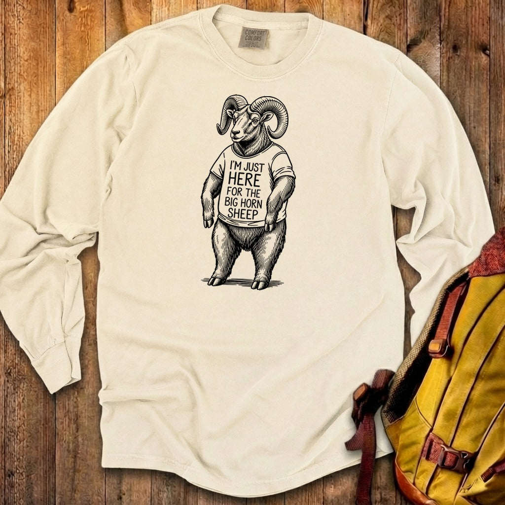 I'm Just Here for the Big Horn Sheep Premium Long Sleeve