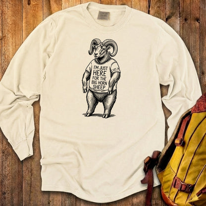 I'm Just Here for the Big Horn Sheep Premium Long Sleeve