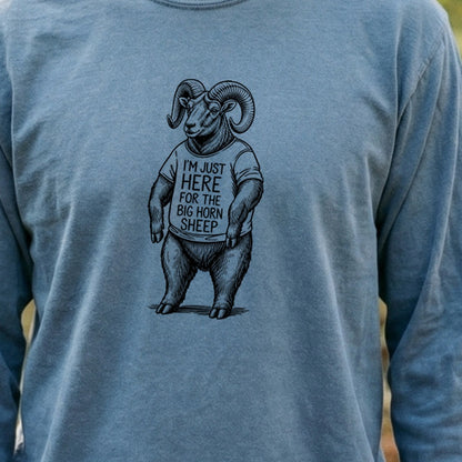 I'm Just Here for the Big Horn Sheep Premium Long Sleeve