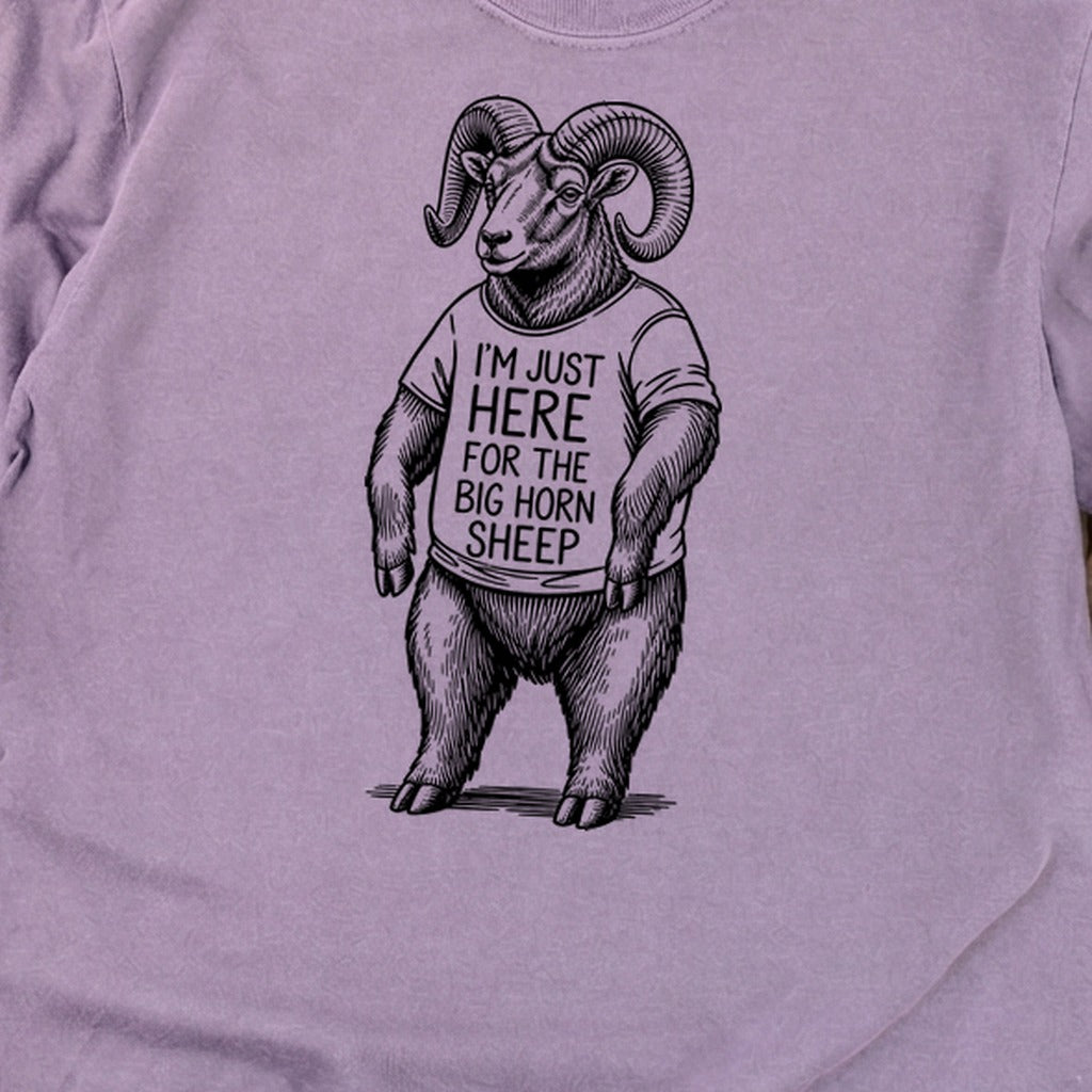 I'm Just Here for the Big Horn Sheep Premium Long Sleeve
