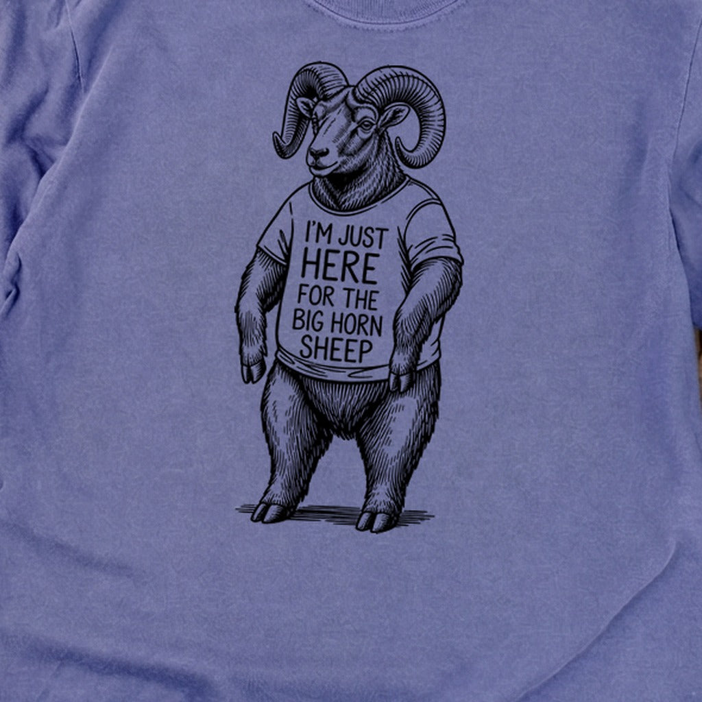I'm Just Here for the Big Horn Sheep Premium Long Sleeve