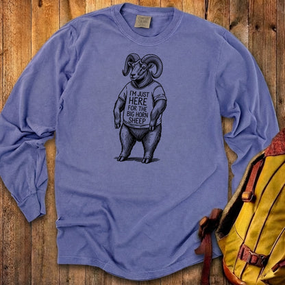 I'm Just Here for the Big Horn Sheep Premium Long Sleeve