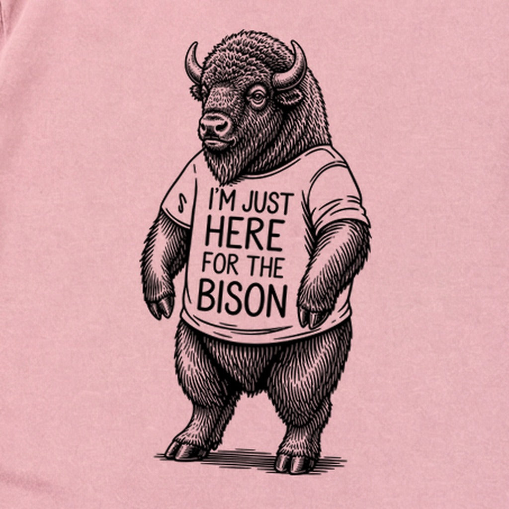 I'm Just Here for the Bison Premium Long Sleeve