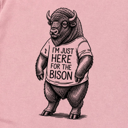 I'm Just Here for the Bison Premium Long Sleeve