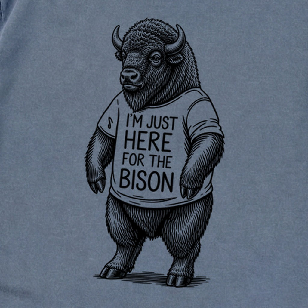 I'm Just Here for the Bison Premium Long Sleeve