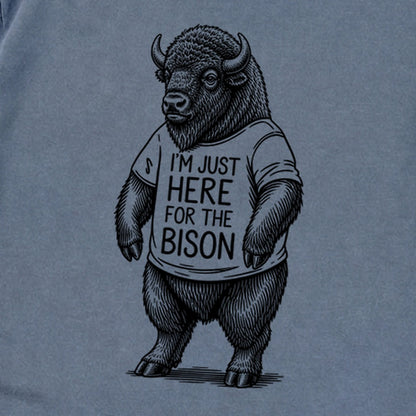 I'm Just Here for the Bison Premium Long Sleeve