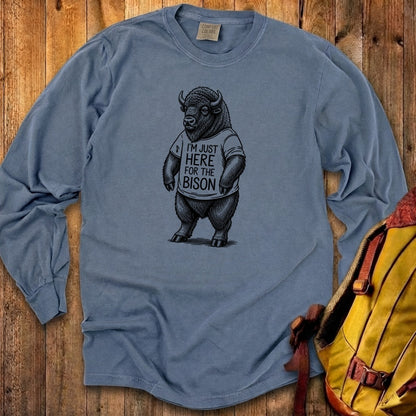 I'm Just Here for the Bison Premium Long Sleeve