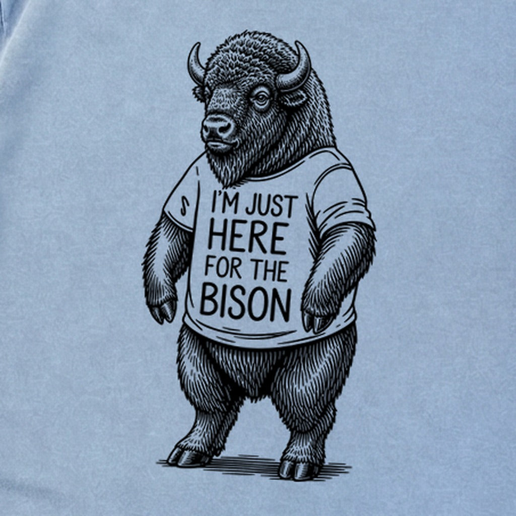 I'm Just Here for the Bison Premium Long Sleeve