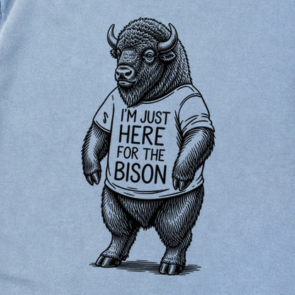 I'm Just Here for the Bison Premium Long Sleeve
