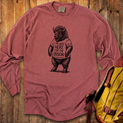 I'm Just Here for the Bison Premium Long Sleeve