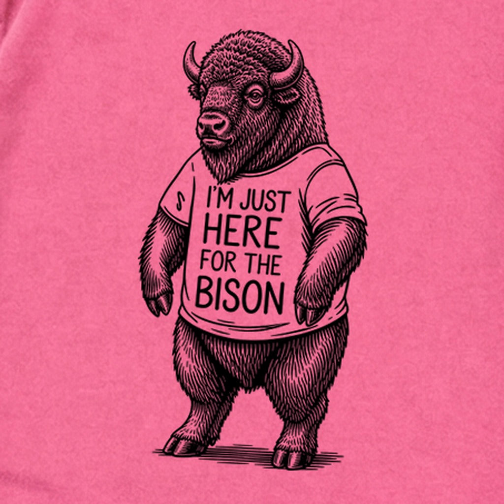 I'm Just Here for the Bison Premium Long Sleeve