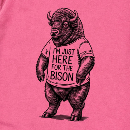 I'm Just Here for the Bison Premium Long Sleeve