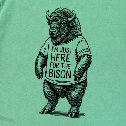 I'm Just Here for the Bison Premium Long Sleeve