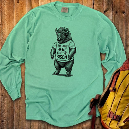 I'm Just Here for the Bison Premium Long Sleeve