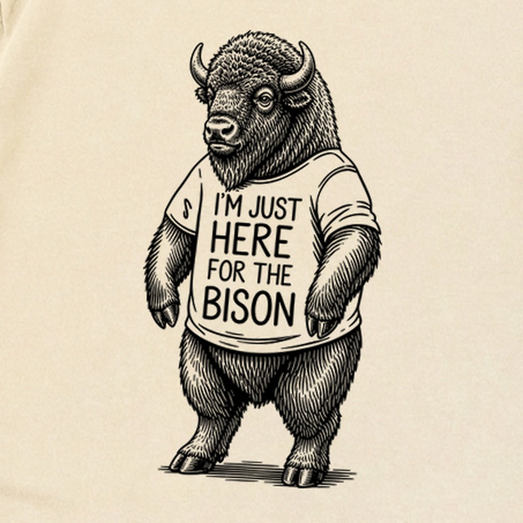 I'm Just Here for the Bison Premium Long Sleeve