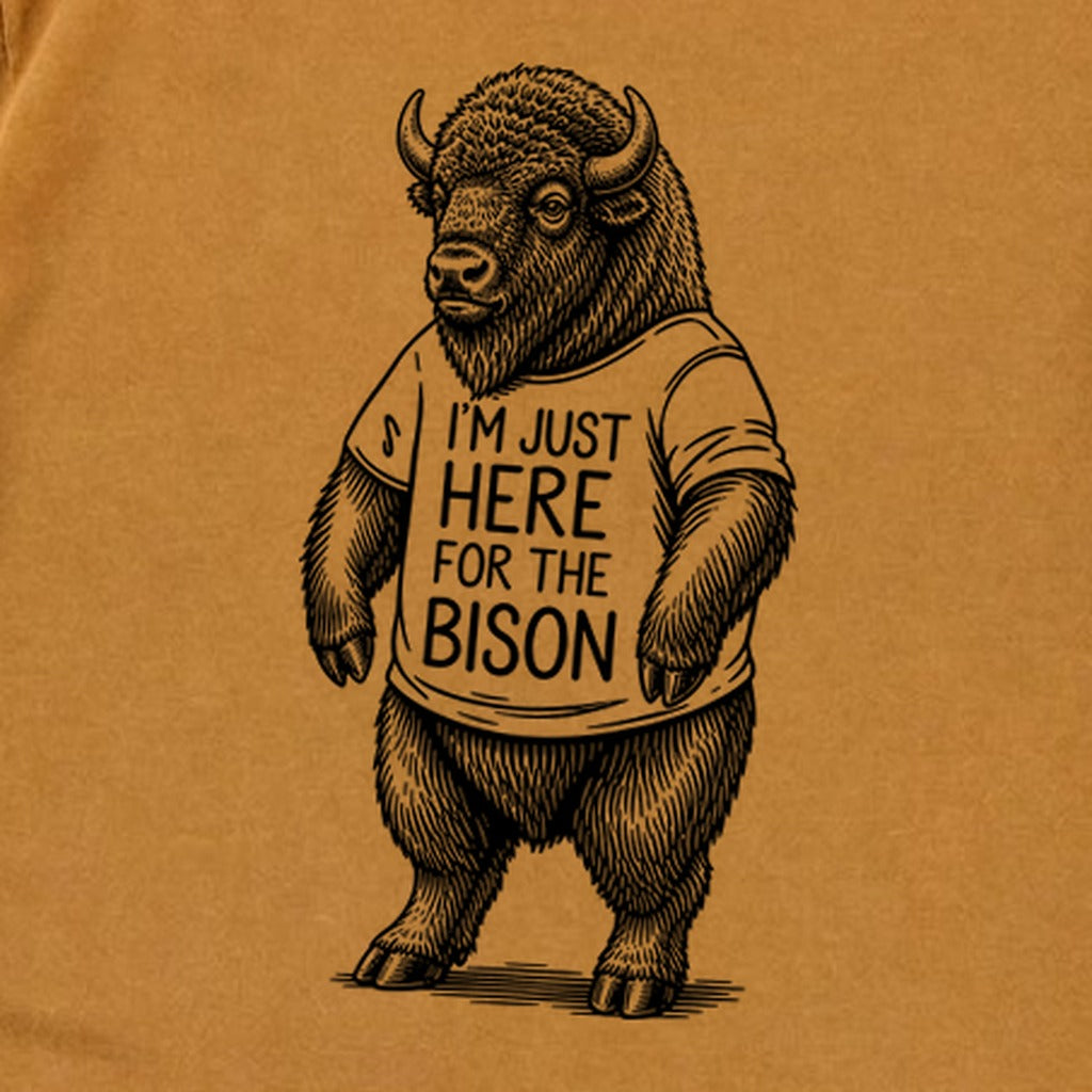 I'm Just Here for the Bison Premium Long Sleeve