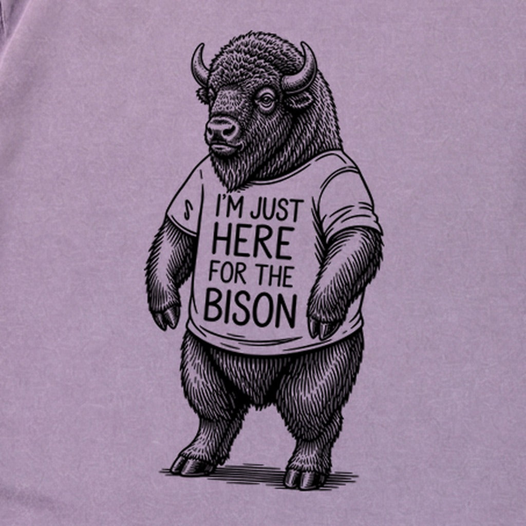 I'm Just Here for the Bison Premium Long Sleeve