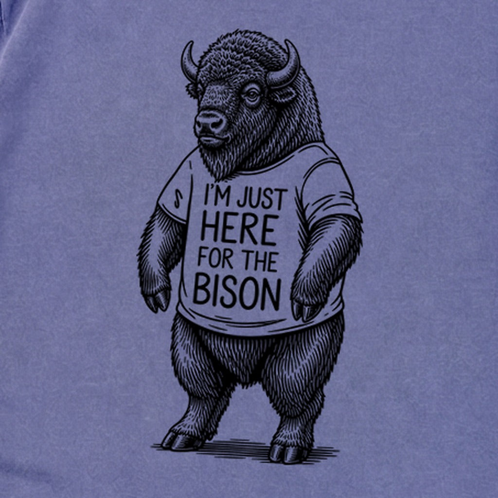 I'm Just Here for the Bison Premium Long Sleeve