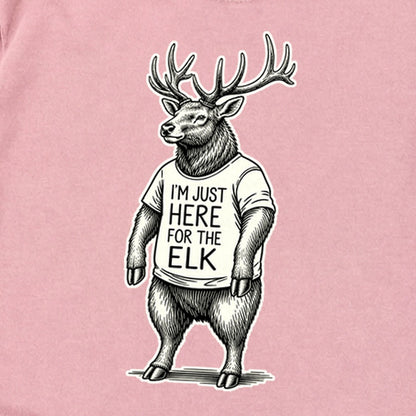 I'm Just Here for the Elk Premium Long Sleeve