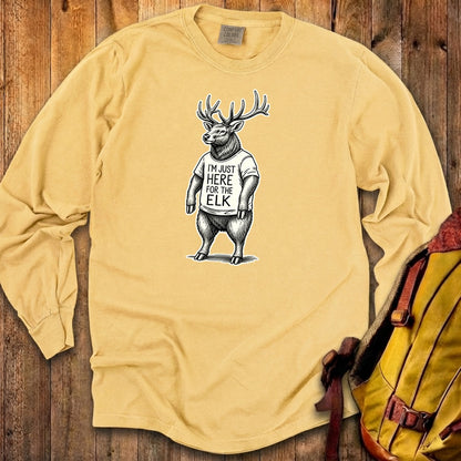 I'm Just Here for the Elk Premium Long Sleeve