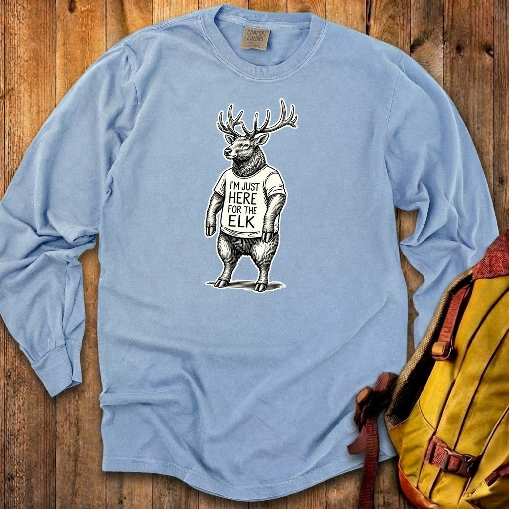 I'm Just Here for the Elk Premium Long Sleeve