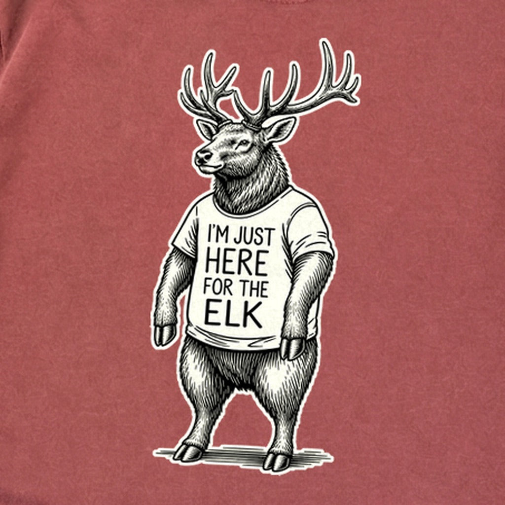 I'm Just Here for the Elk Premium Long Sleeve