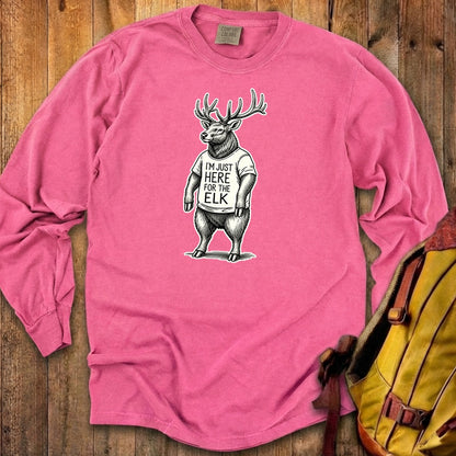 I'm Just Here for the Elk Premium Long Sleeve