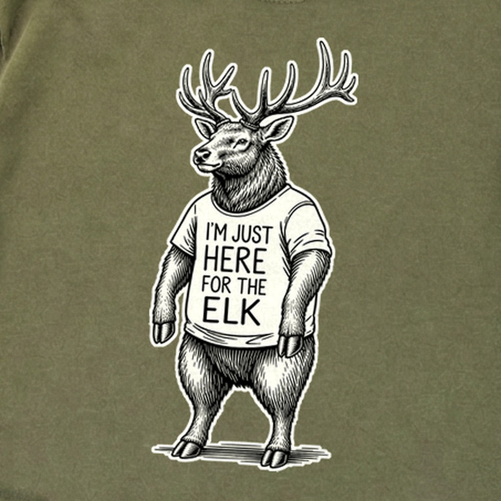 I'm Just Here for the Elk Premium Long Sleeve