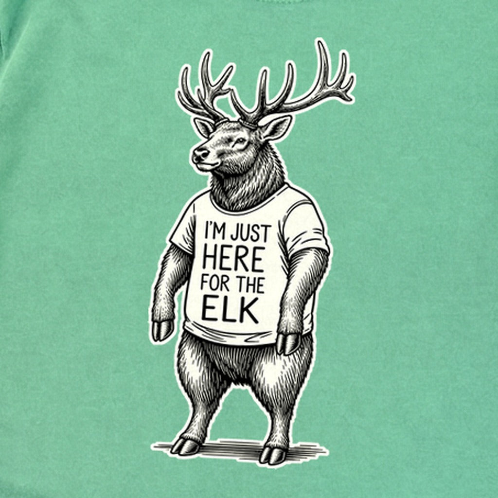 I'm Just Here for the Elk Premium Long Sleeve