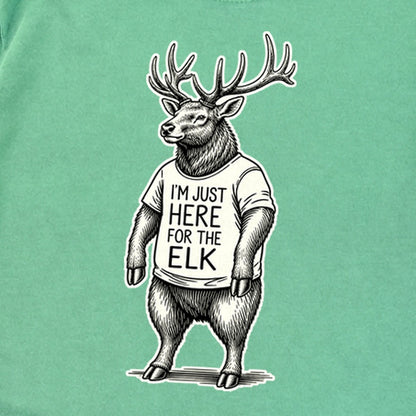 I'm Just Here for the Elk Premium Long Sleeve