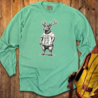 I'm Just Here for the Elk Premium Long Sleeve